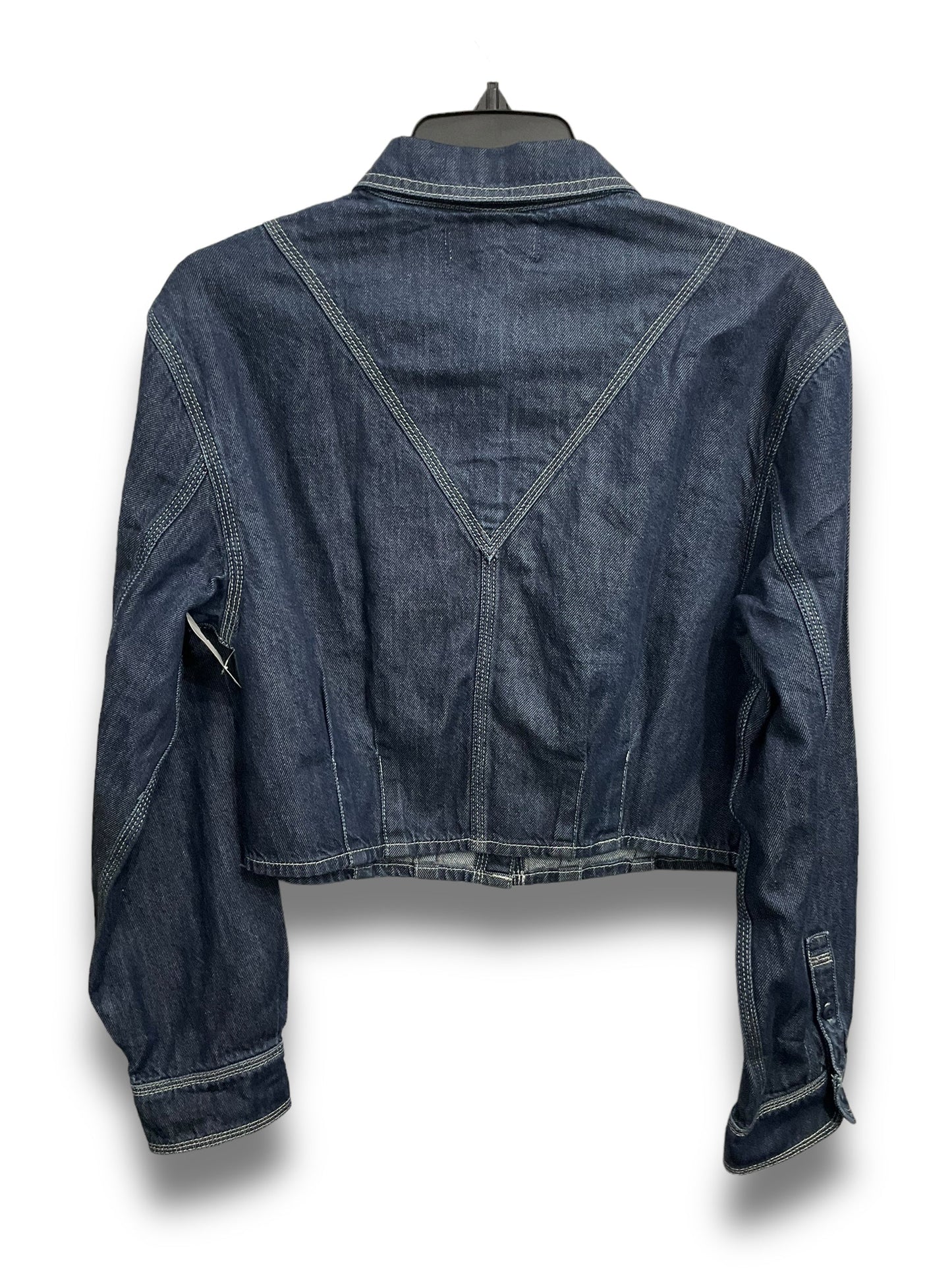 Jacket Denim By Madewell In Blue, Size: M