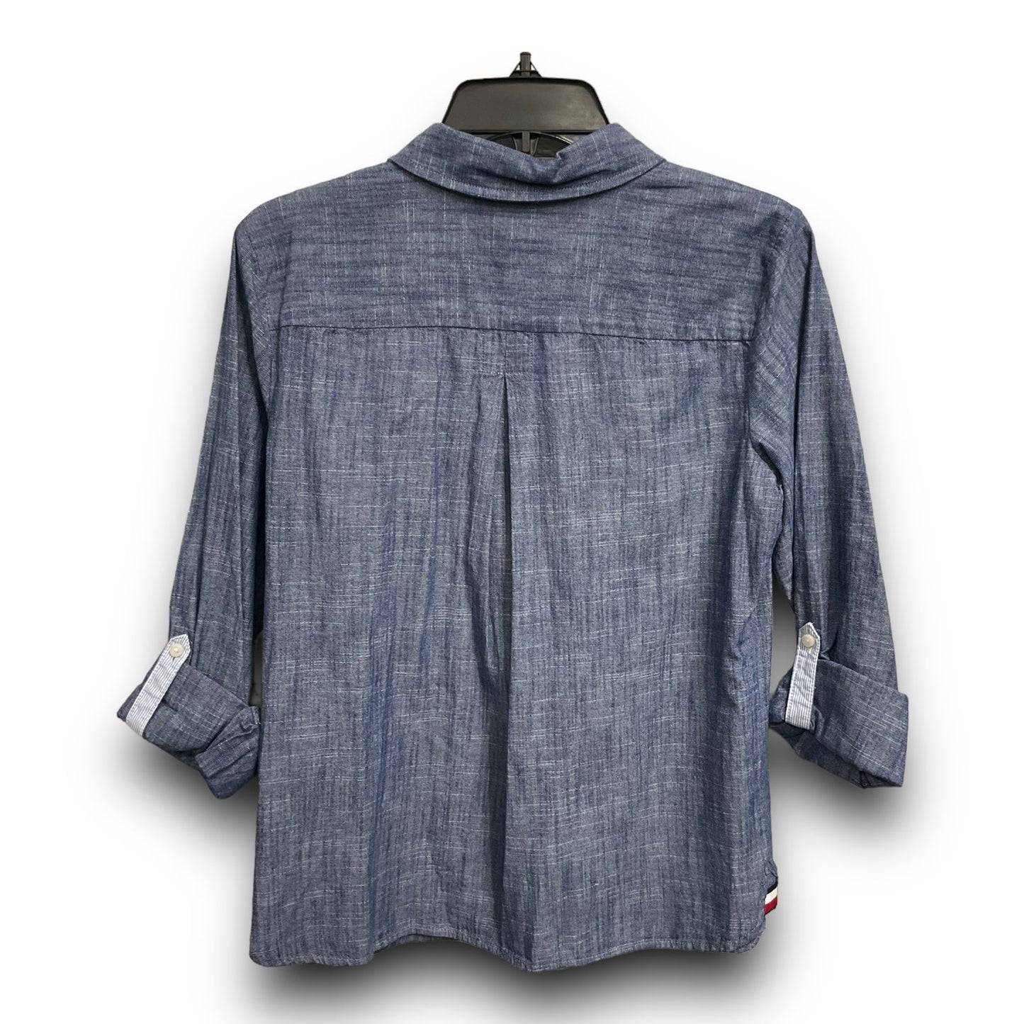 Top 3/4 Sleeve By Tommy Hilfiger In Blue, Size: S