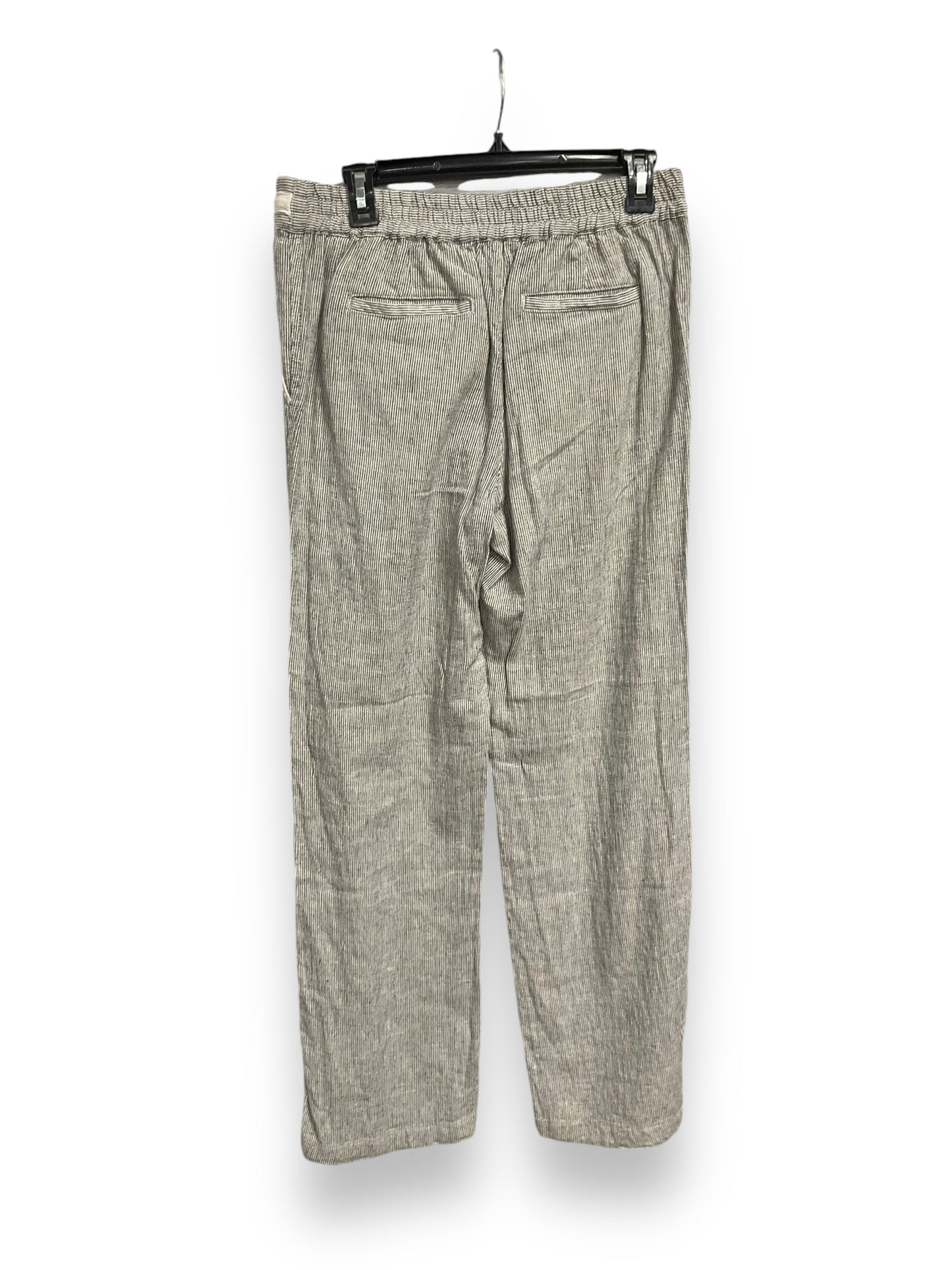 Pants Linen By Caslon In Striped Pattern, Size: S