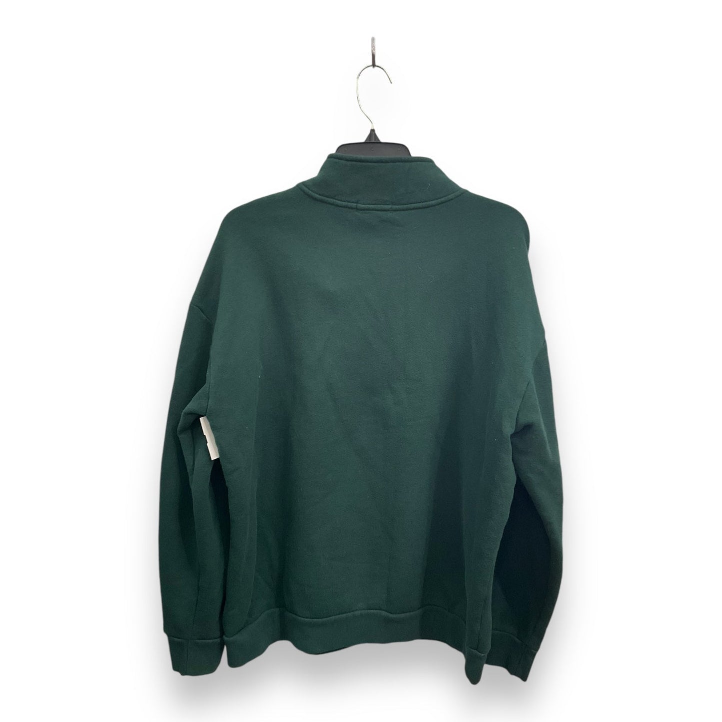 Athletic Top Long Sleeve Collar By Beyond Yoga In Green, Size: Xl