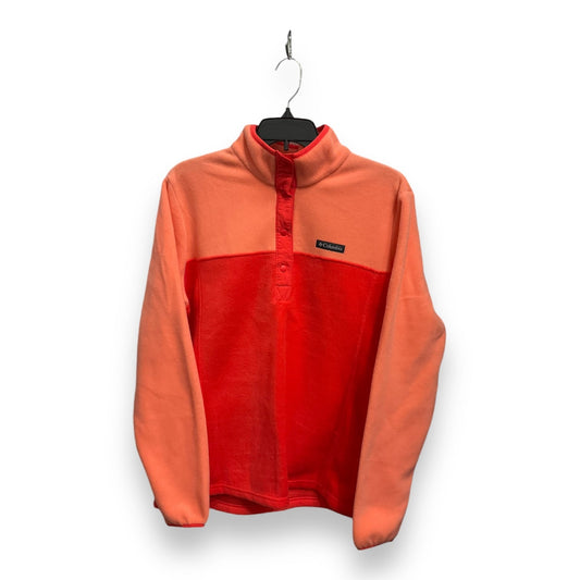 Jacket Fleece By Columbia In Orange, Size: Xl