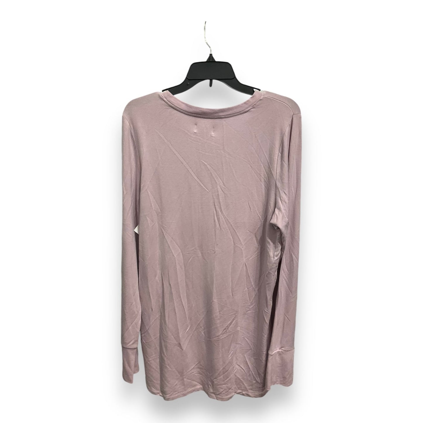 Top Long Sleeve By Thread And Supply In Purple, Size: L