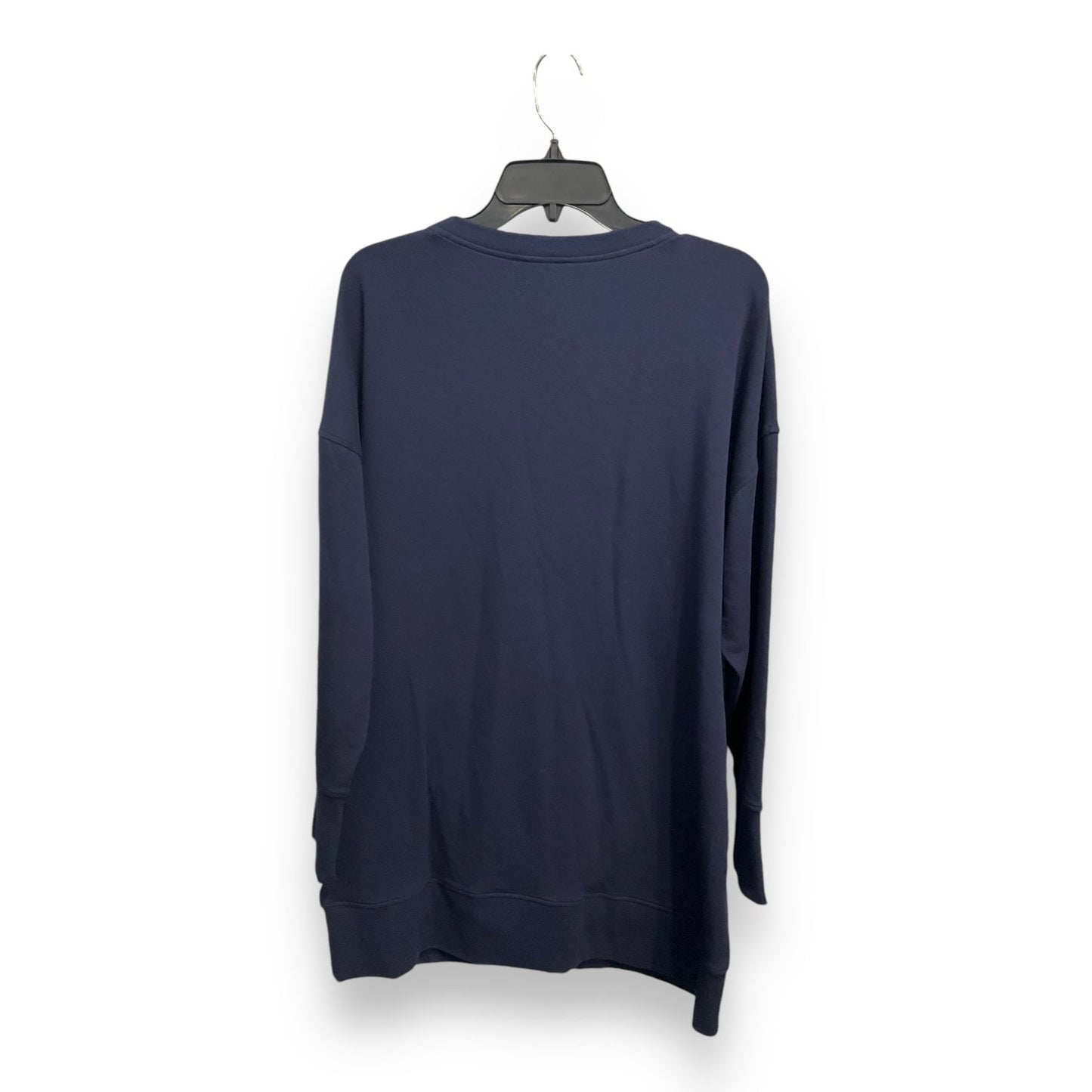 Sweatshirt Crewneck By Eddie Bauer In Navy, Size: L