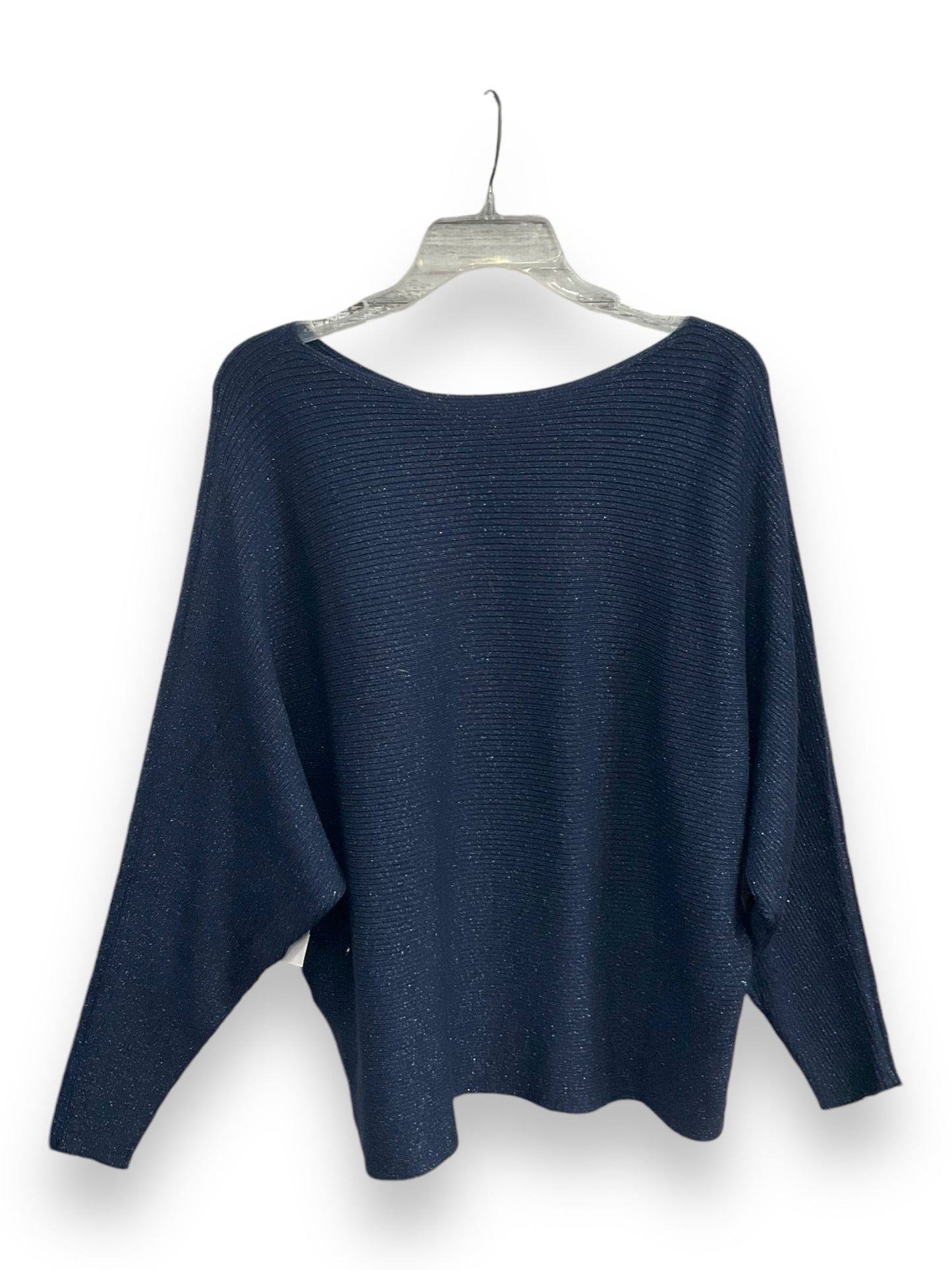 Top Long Sleeve By Chicos In Navy, Size: Xl