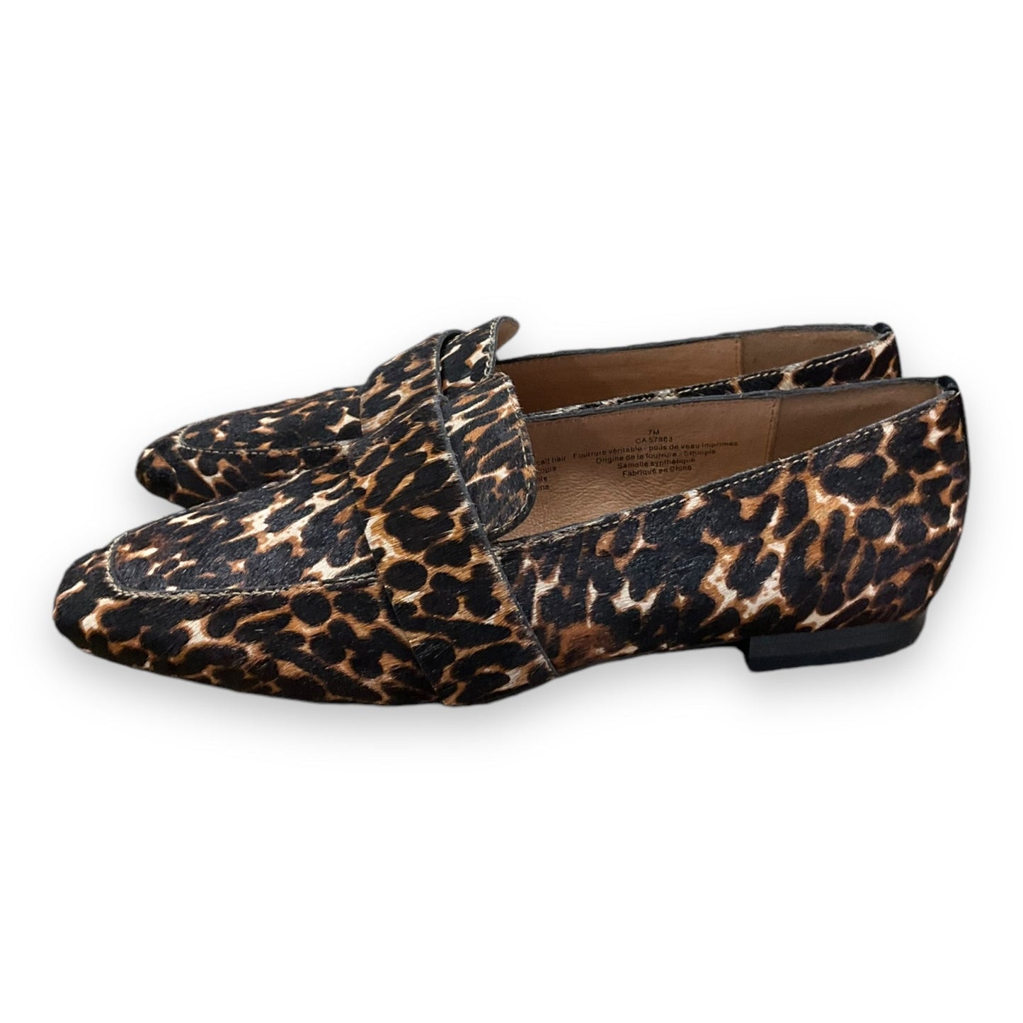 Shoes Flats By Halogen In Leopard Print, Size: 7