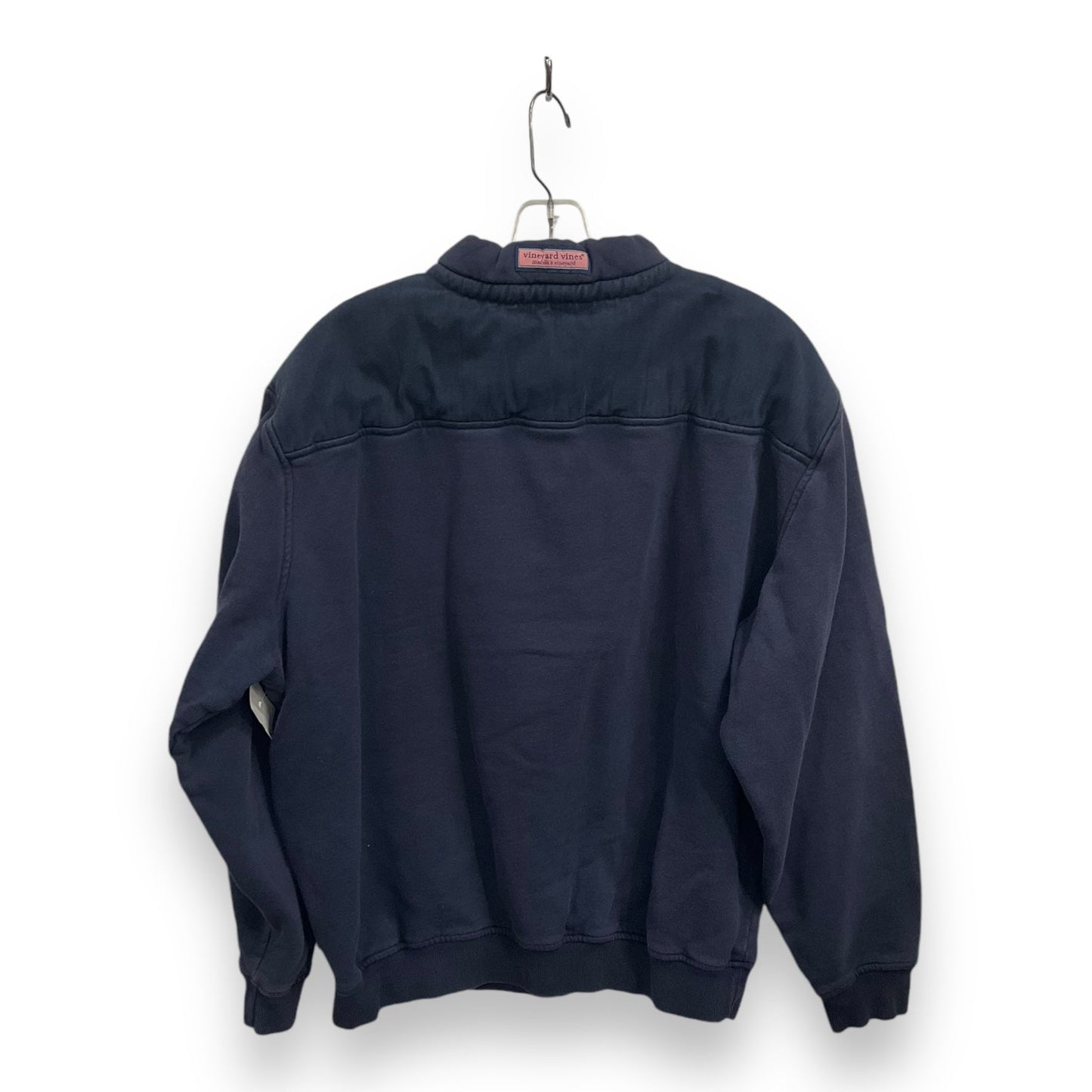 Sweatshirt Collar By Vineyard Vines In Blue, Size: L