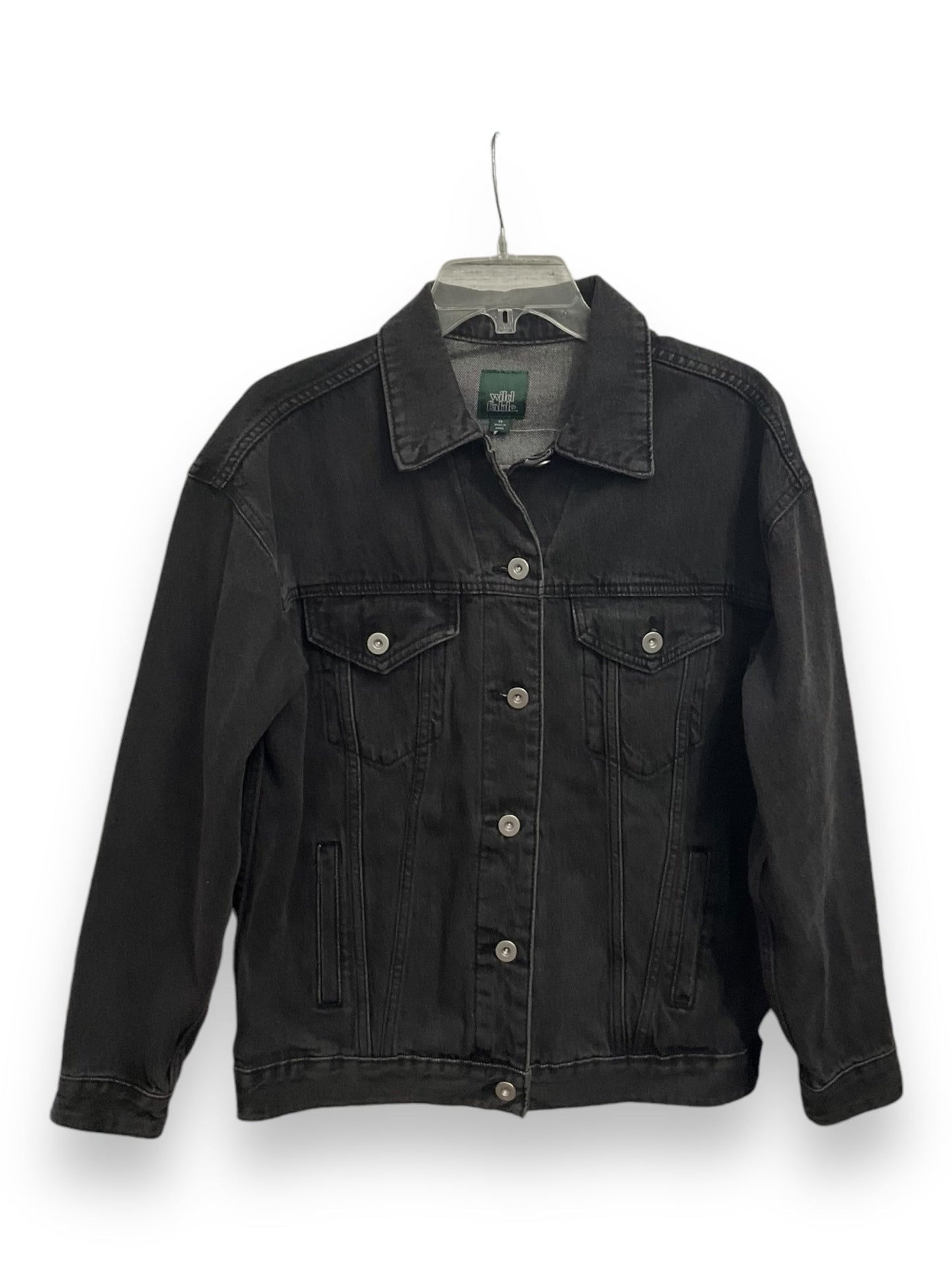 Jacket Denim By Wild Fable In Black, Size: Xs