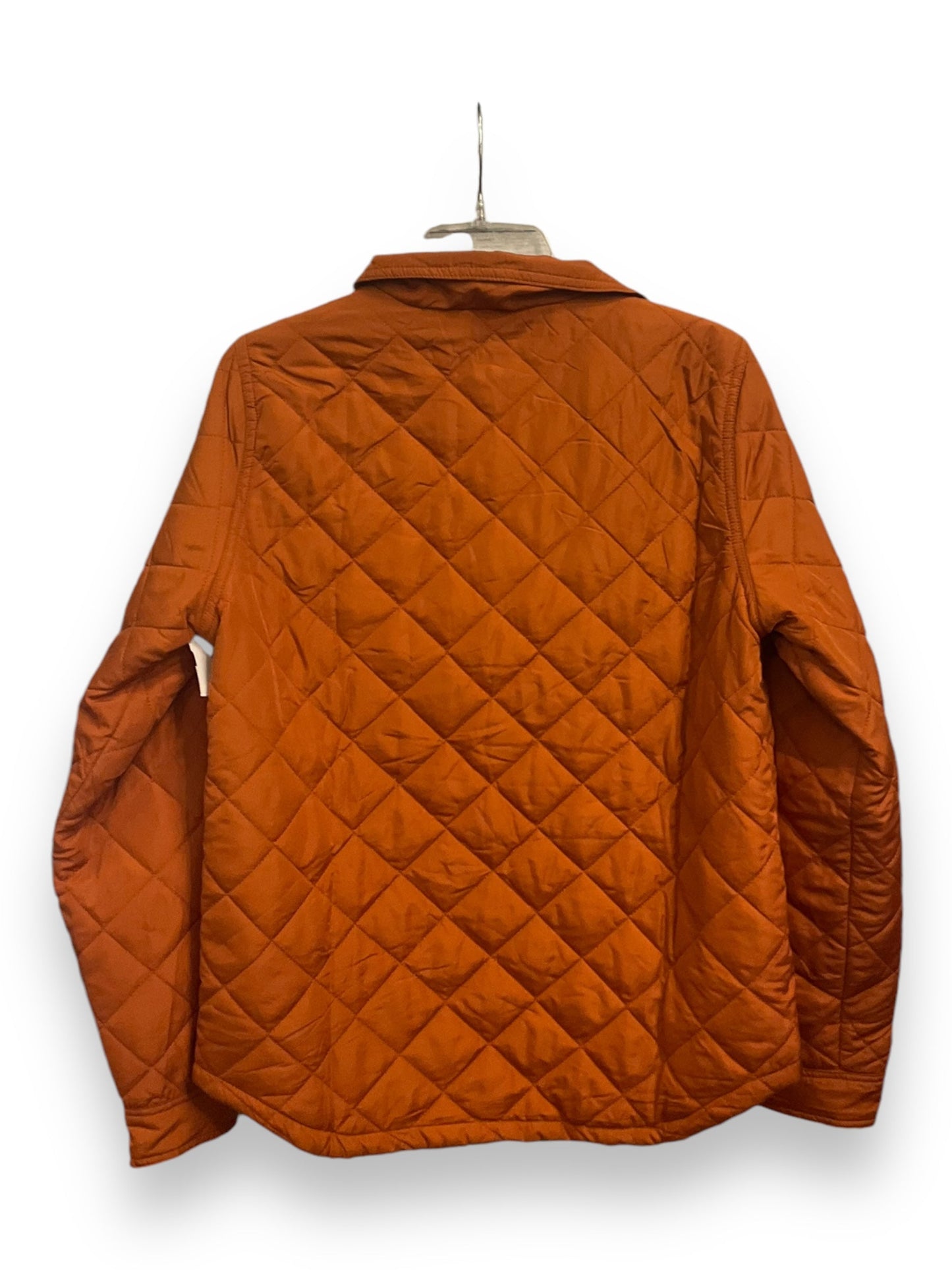 Jacket Puffer & Quilted By Staccato In Orange, Size: S