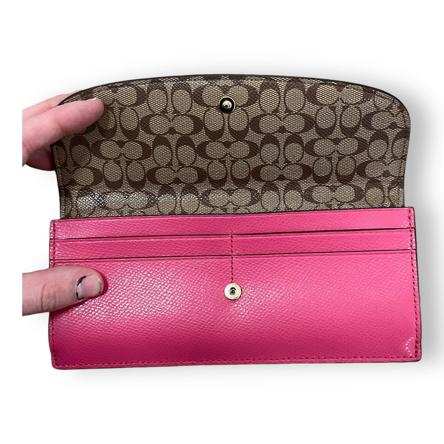 Wallet Designer By Coach, Size: Small