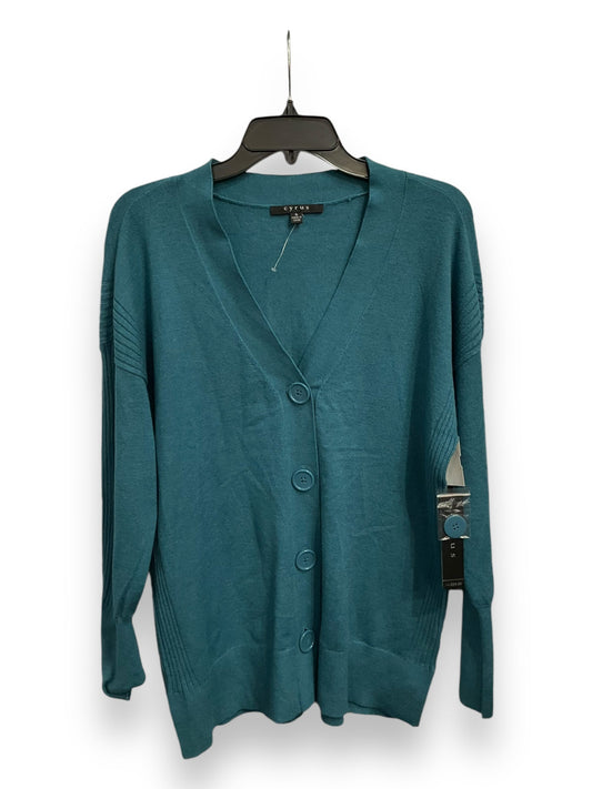 Cardigan By Cyrus Knits In Blue, Size: S