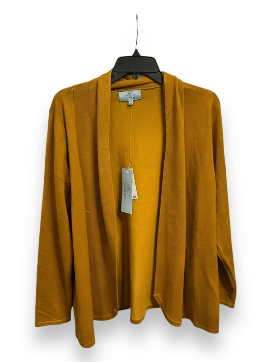 Cardigan By Joan Vass In Yellow, Size: M