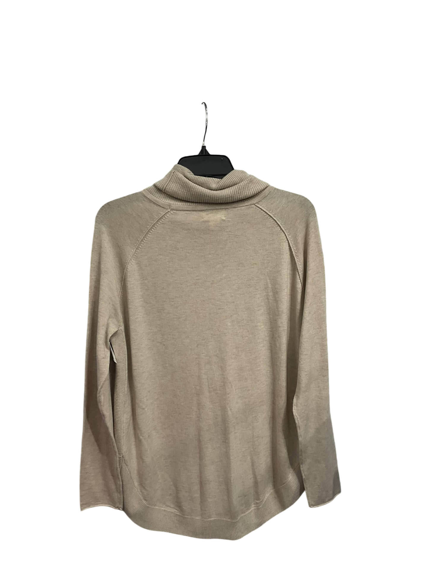 Top Long Sleeve By Caslon In Beige, Size: M