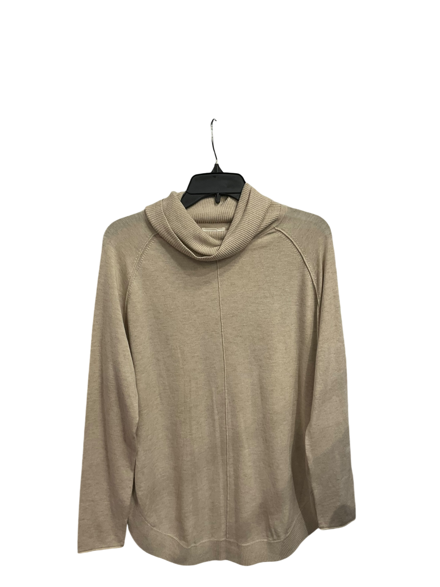 Top Long Sleeve By Caslon In Beige, Size: M