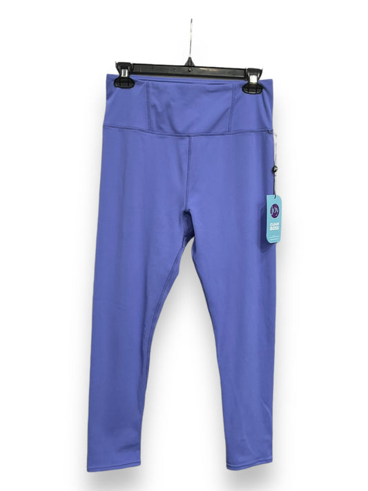 Athletic Leggings By Clean Boss In Blue, Size: S