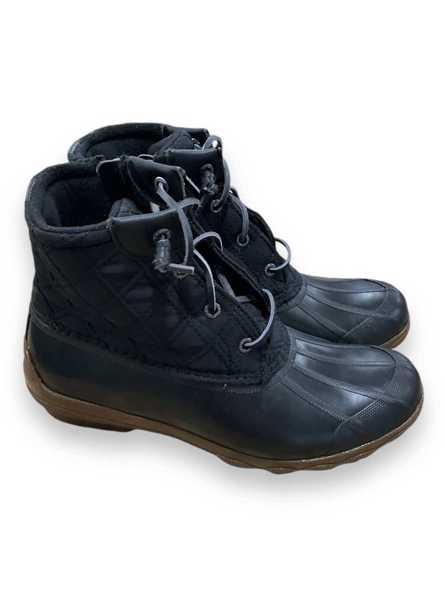 Boots Rain By Sperry In Black, Size: 8