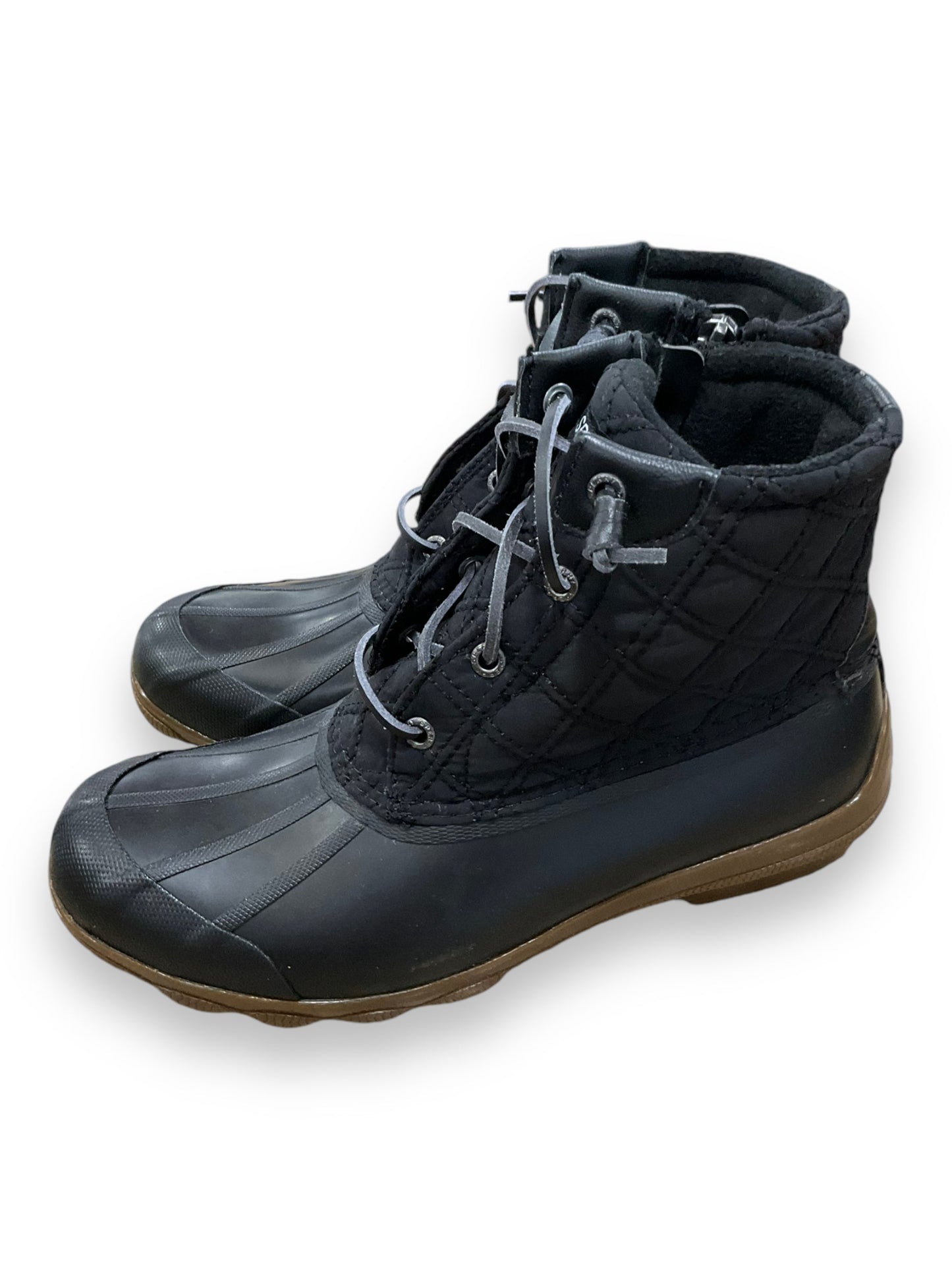 Boots Rain By Sperry In Black, Size: 8