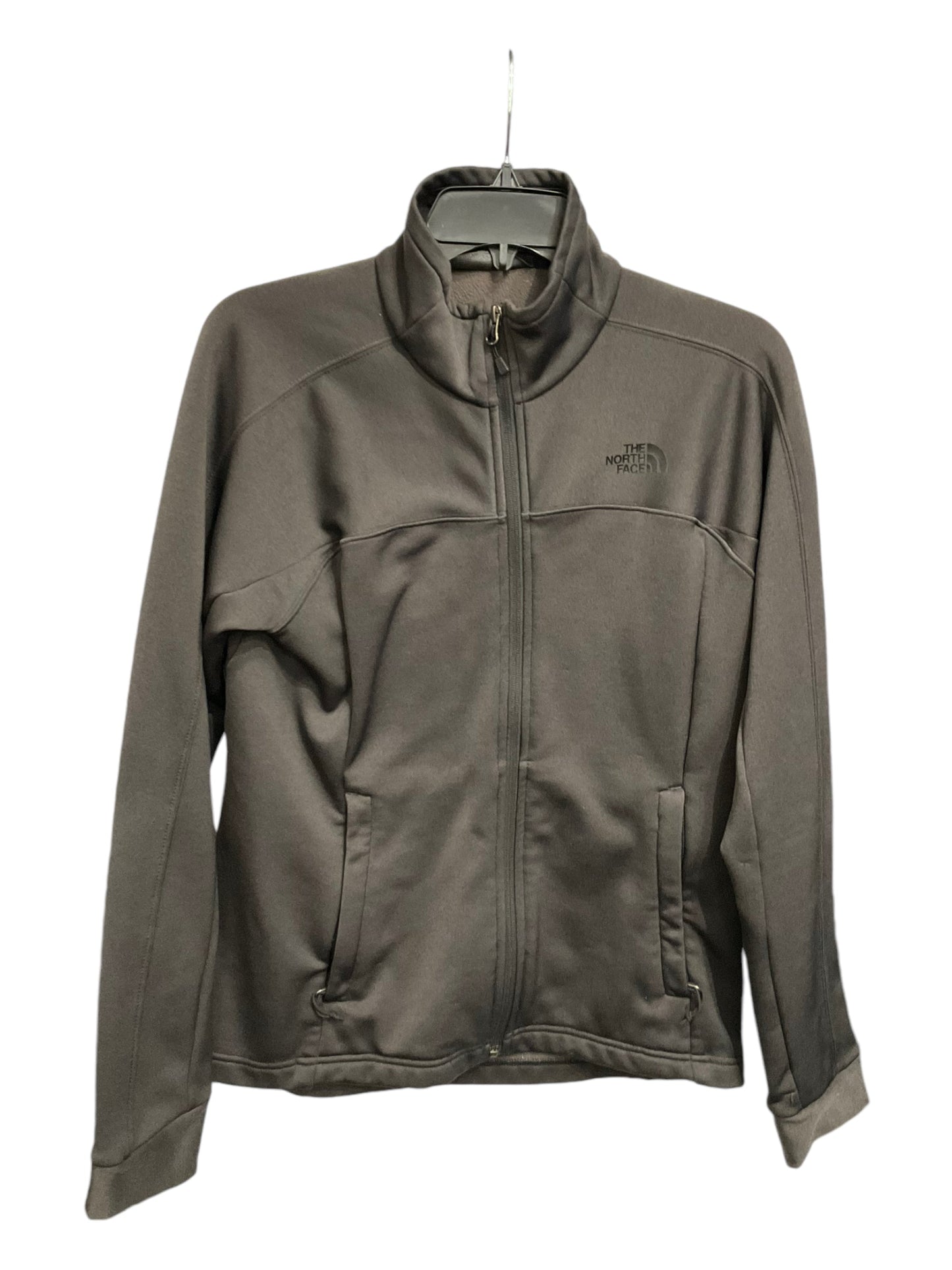 Athletic Jacket By The North Face In Grey, Size: M