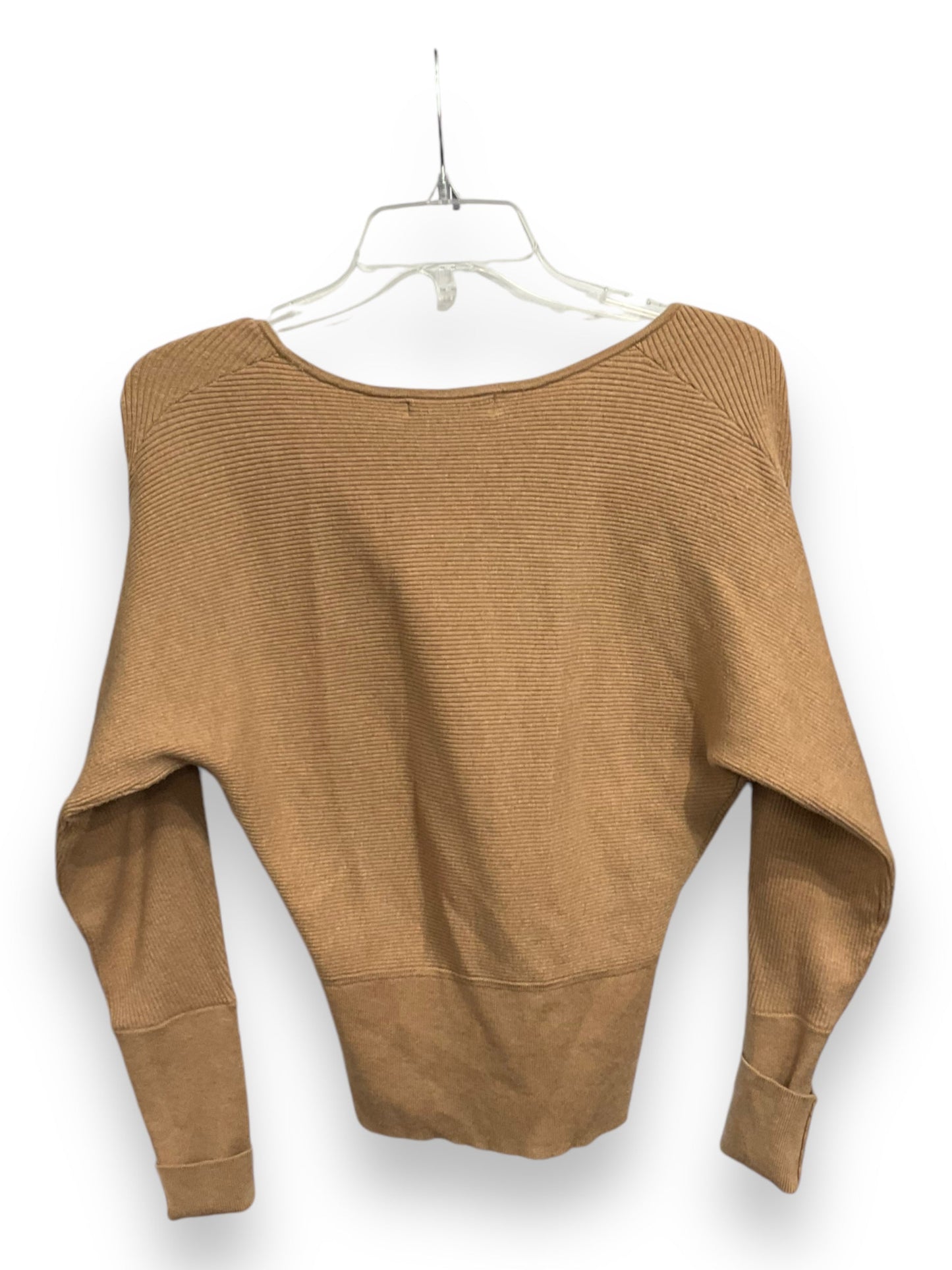 Top Long Sleeve By Banana Republic In Brown, Size: Xxs