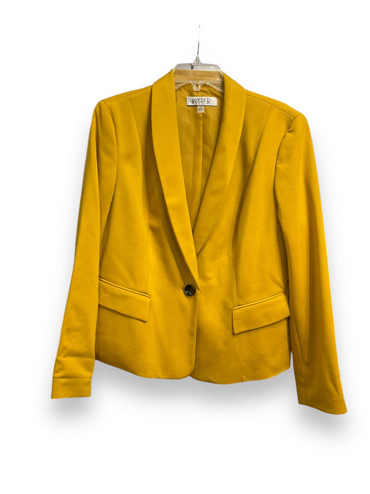 Blazer By Kasper In Yellow, Size: L