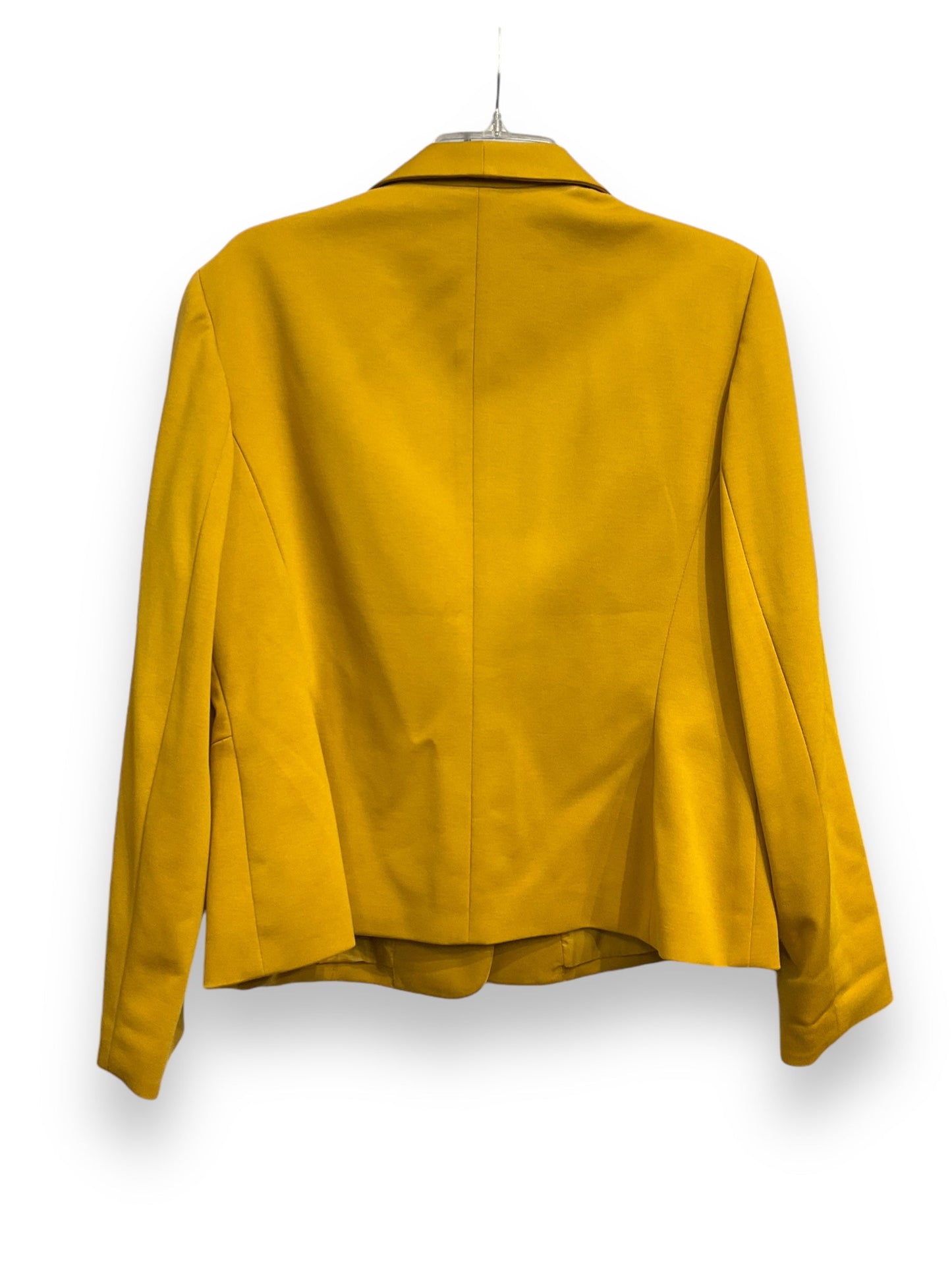 Blazer By Kasper In Yellow, Size: L