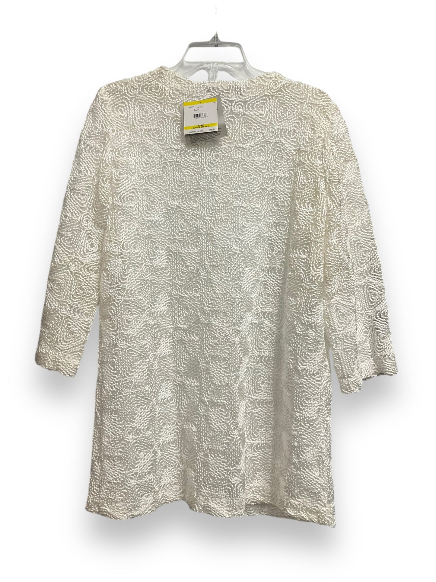 Cardigan By Kasper In White, Size: M