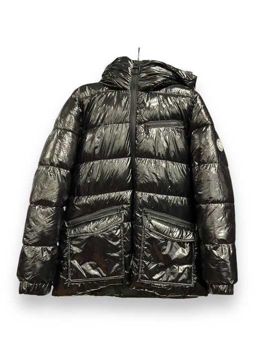 Jacket Puffer & Quilted By Dkny In Black, Size: L