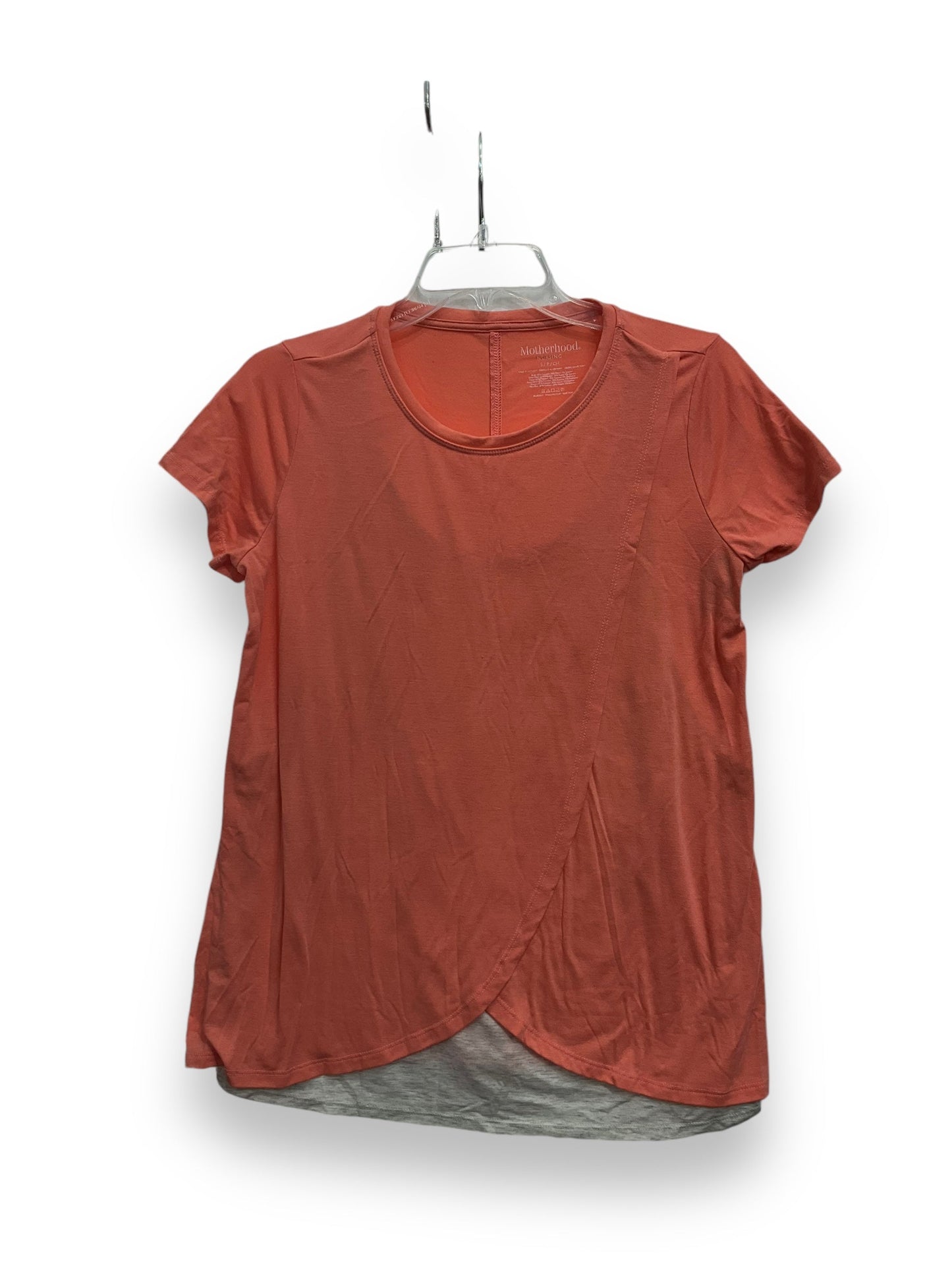 Mat Top Short Sleeve By Motherhood, Size: S