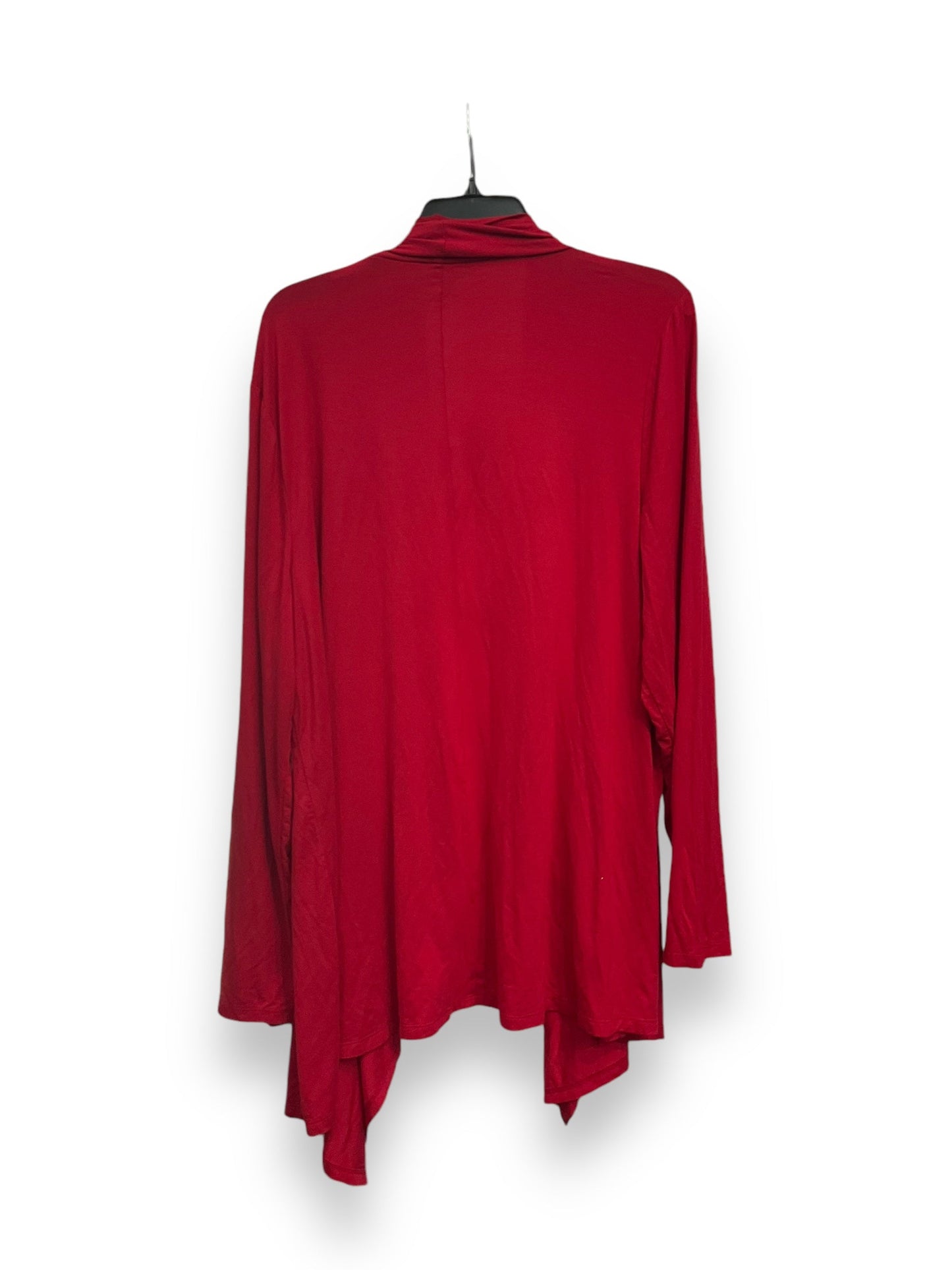 Cardigan By Lane Bryant In Red, Size: 2x