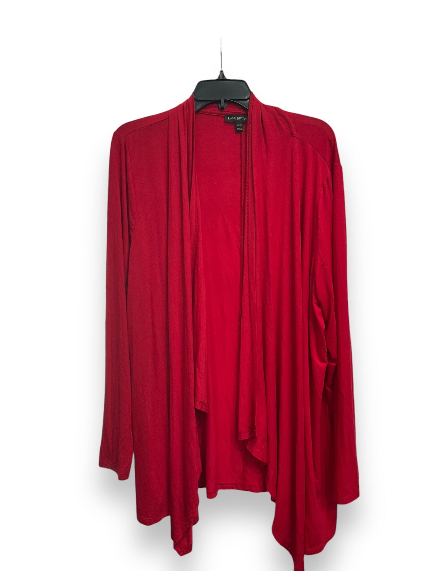 Cardigan By Lane Bryant In Red, Size: 2x