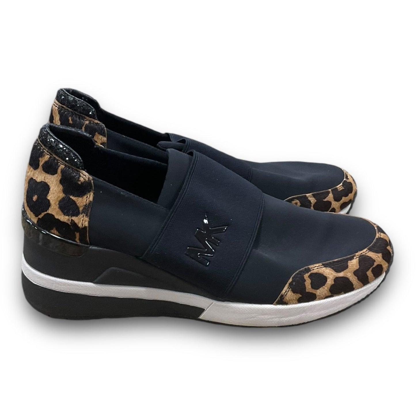 Shoes Athletic By Michael By Michael Kors In Animal Print, Size: 7.5