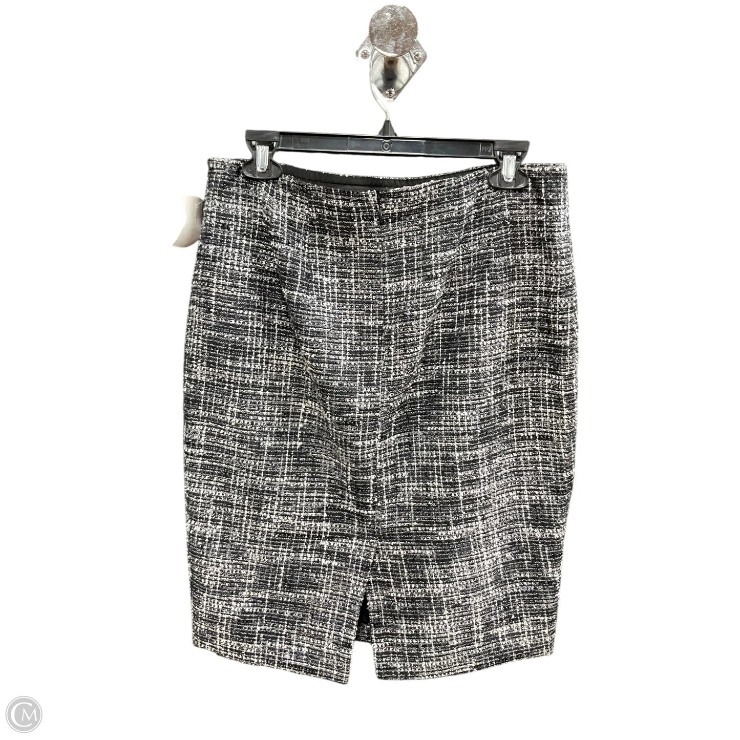 Skirt Mini & Short By Ann Taylor In White Black, Size: 6