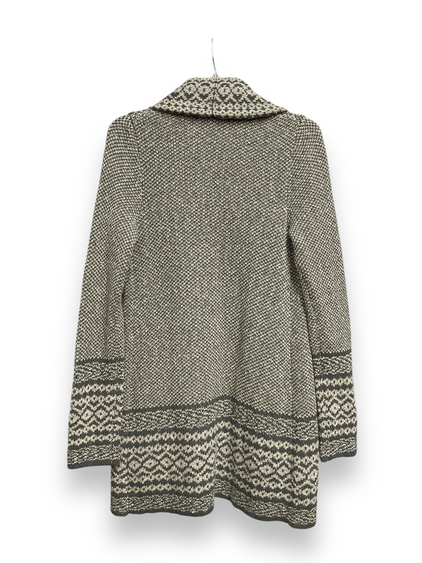 Cardigan By Lucky Brand In Grey, Size: S