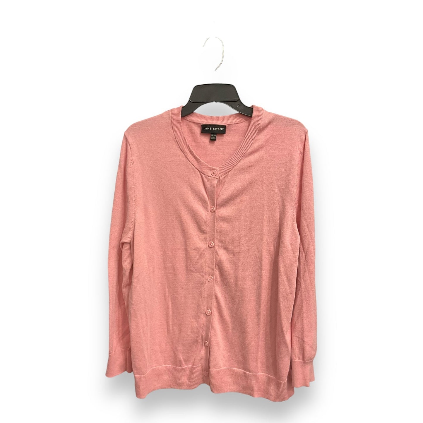 Cardigan By Lane Bryant In Pink, Size: 1x