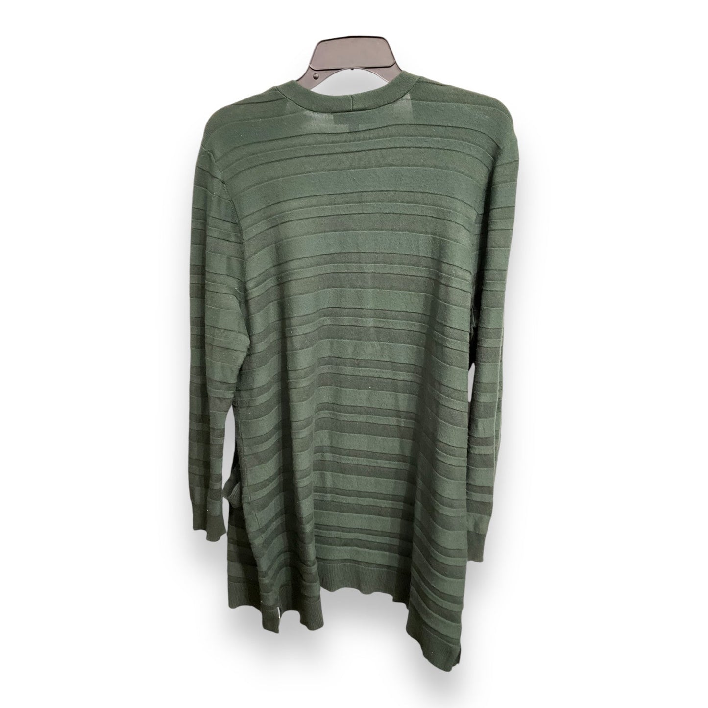 Cardigan By Lane Bryant In Green, Size: Xl