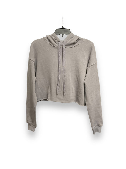 Sweatshirt Hoodie By Bella + Canvas In Grey, Size: S