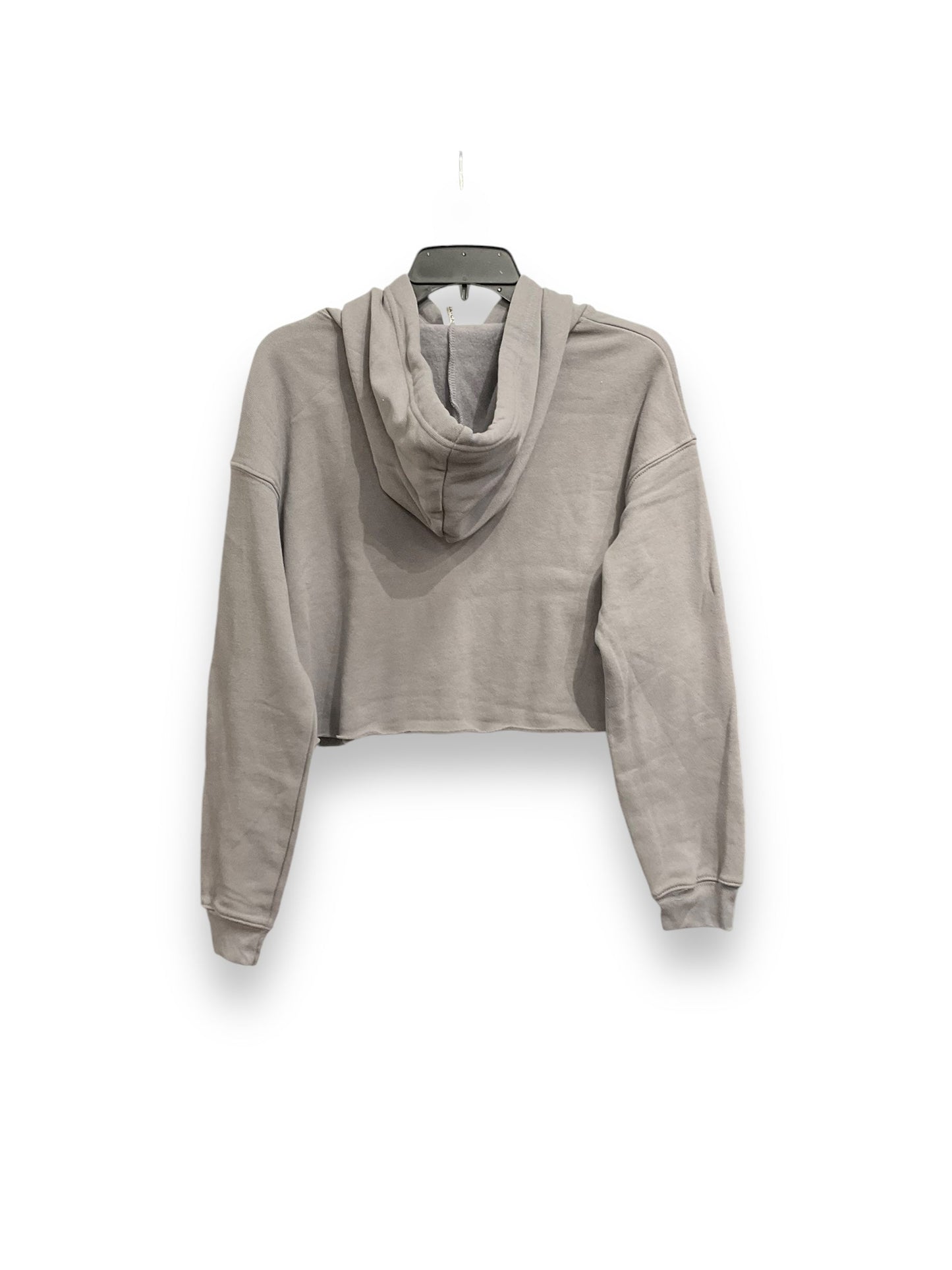 Sweatshirt Hoodie By Bella + Canvas In Grey, Size: S