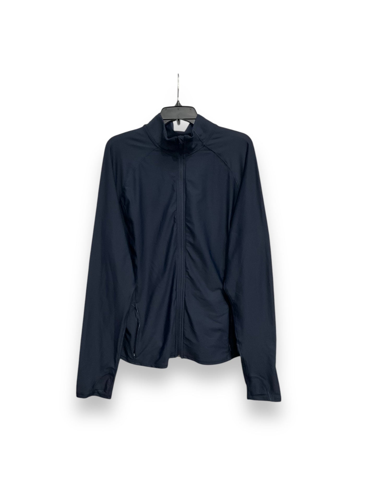 Athletic Jacket By Old Navy In Navy, Size: 3x