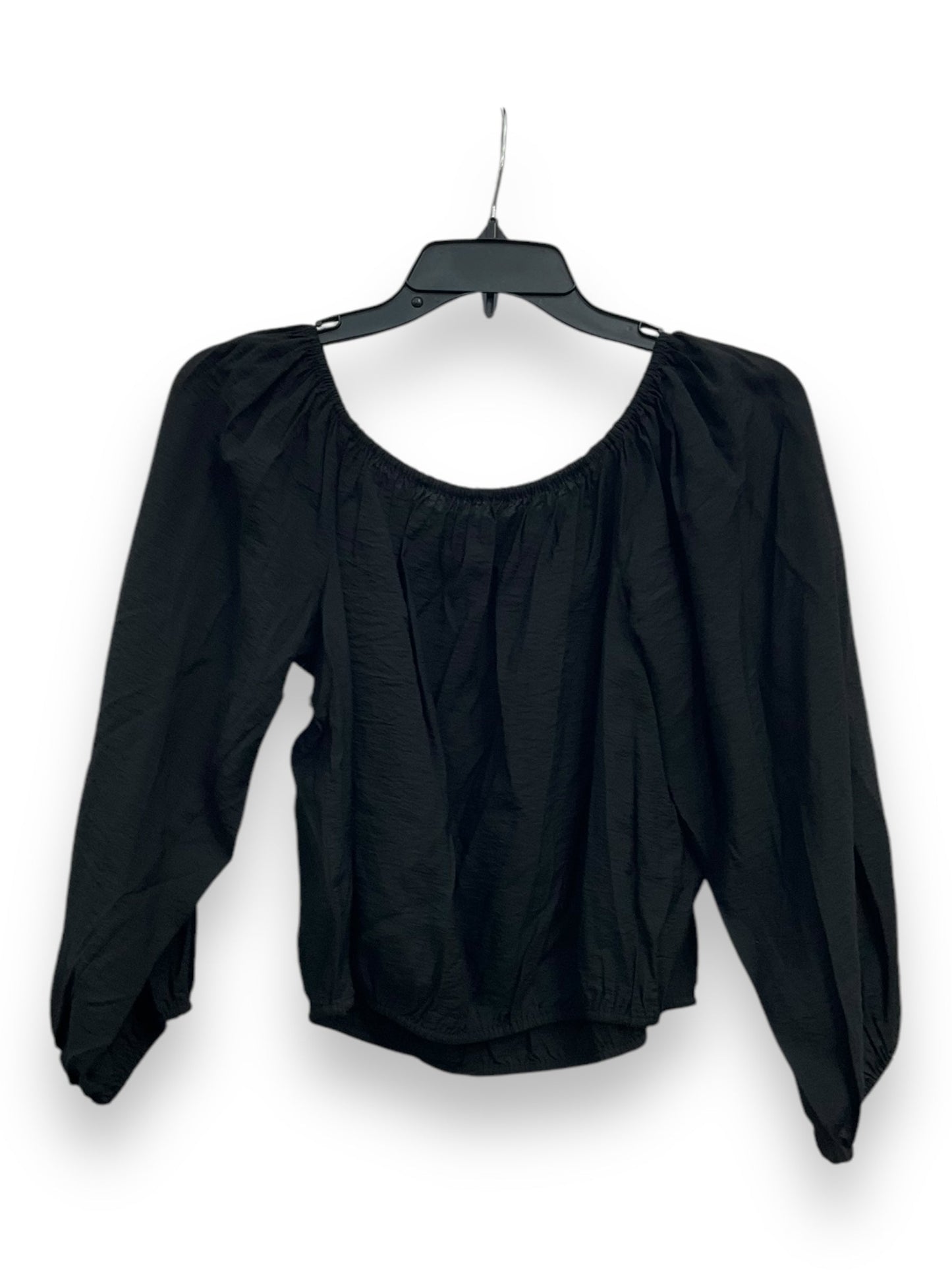 Top Long Sleeve By Nine West In Black, Size: M