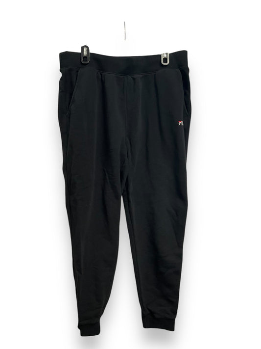 Pants Joggers By Fila In Black, Size: Xl