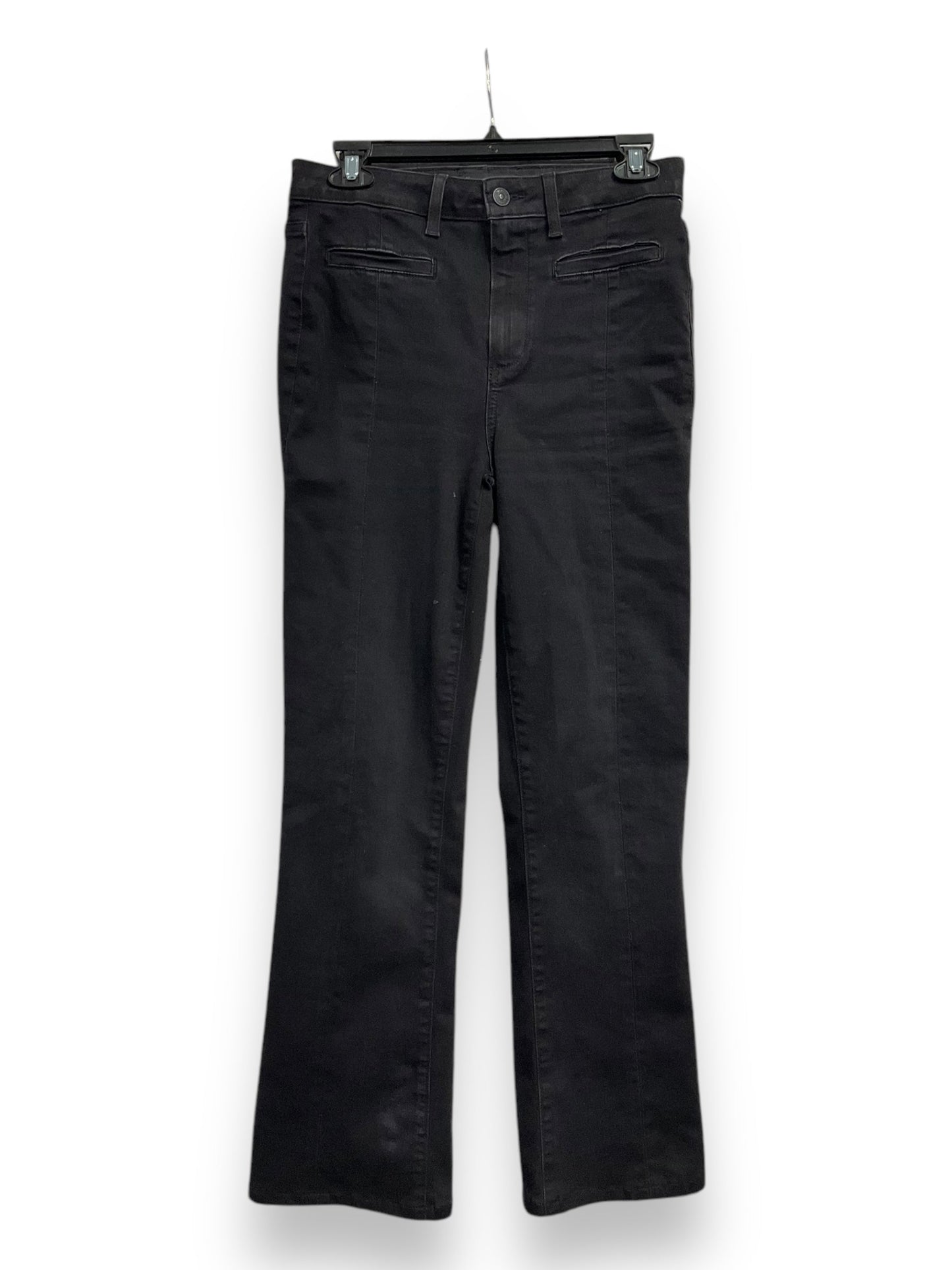 Jeans Straight By Paige In Black, Size: 6