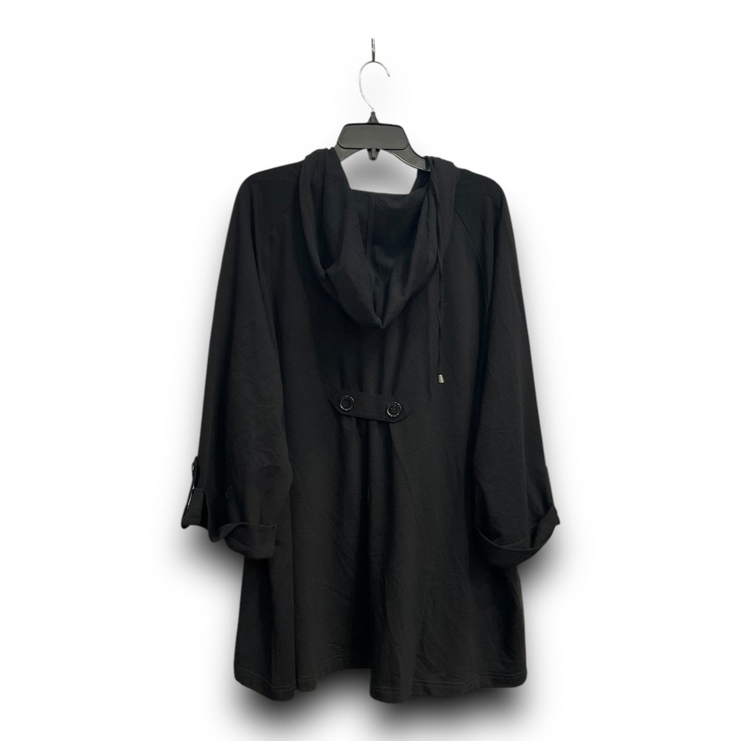 Jacket Shirt By Christian Siriano In Black, Size: 3x