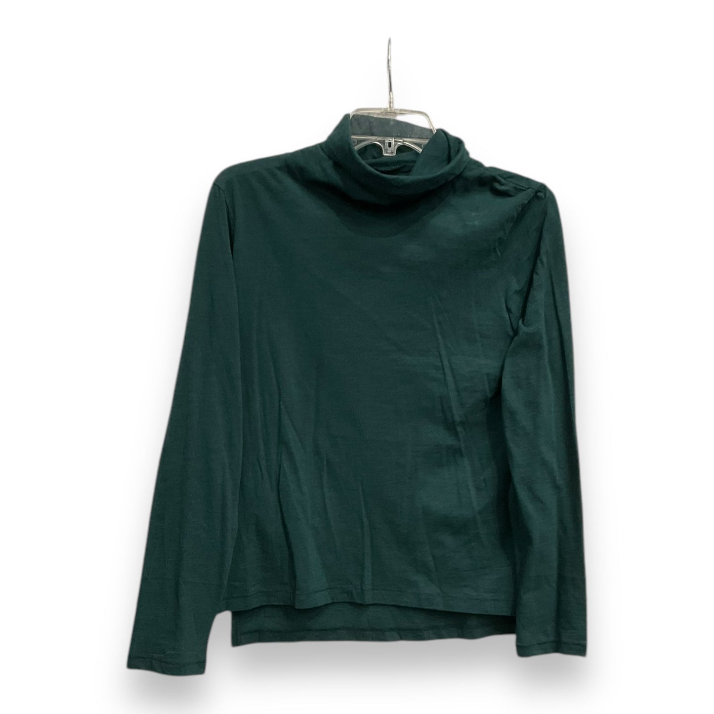 Top Long Sleeve By Madewell In Green, Size: M