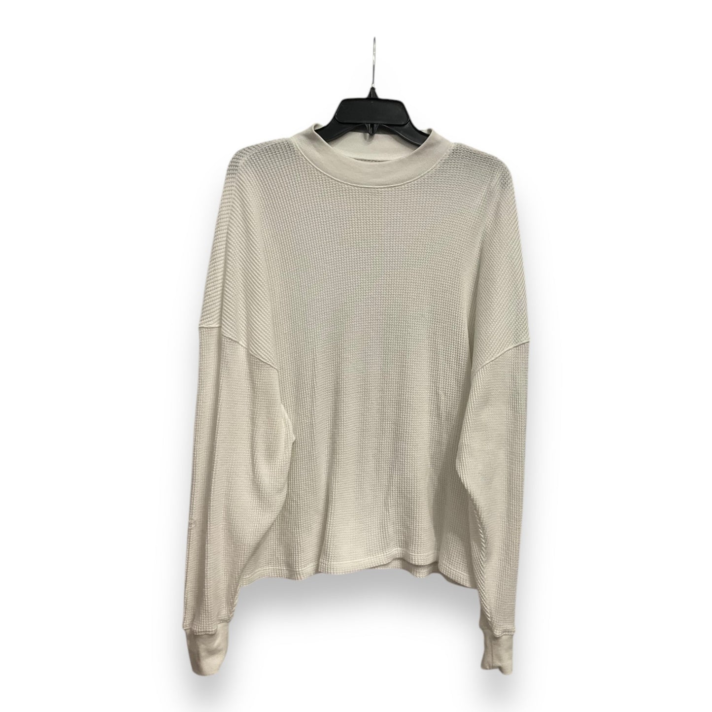 Top Long Sleeve Basic By Abercrombie And Fitch In White, Size: S