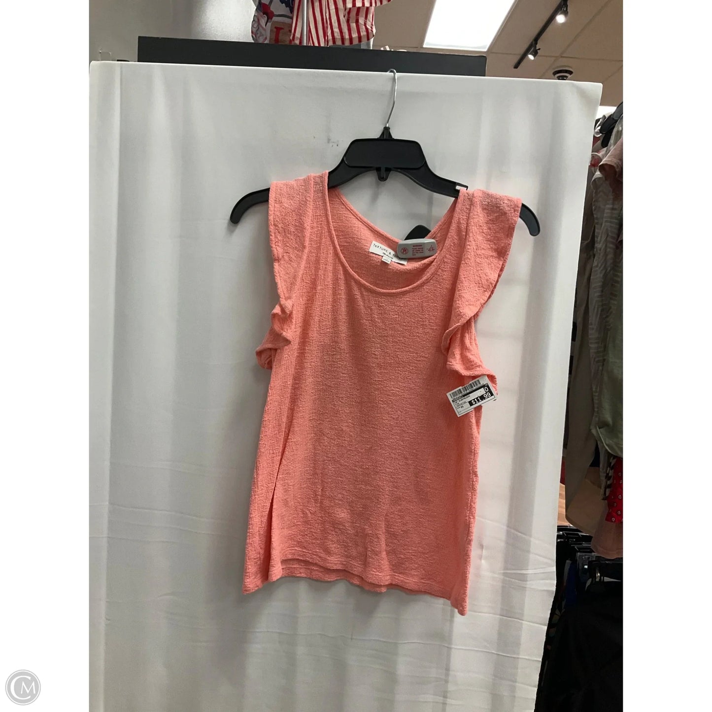 Top Sleeveless By Madewell In Pink, Size: Xs