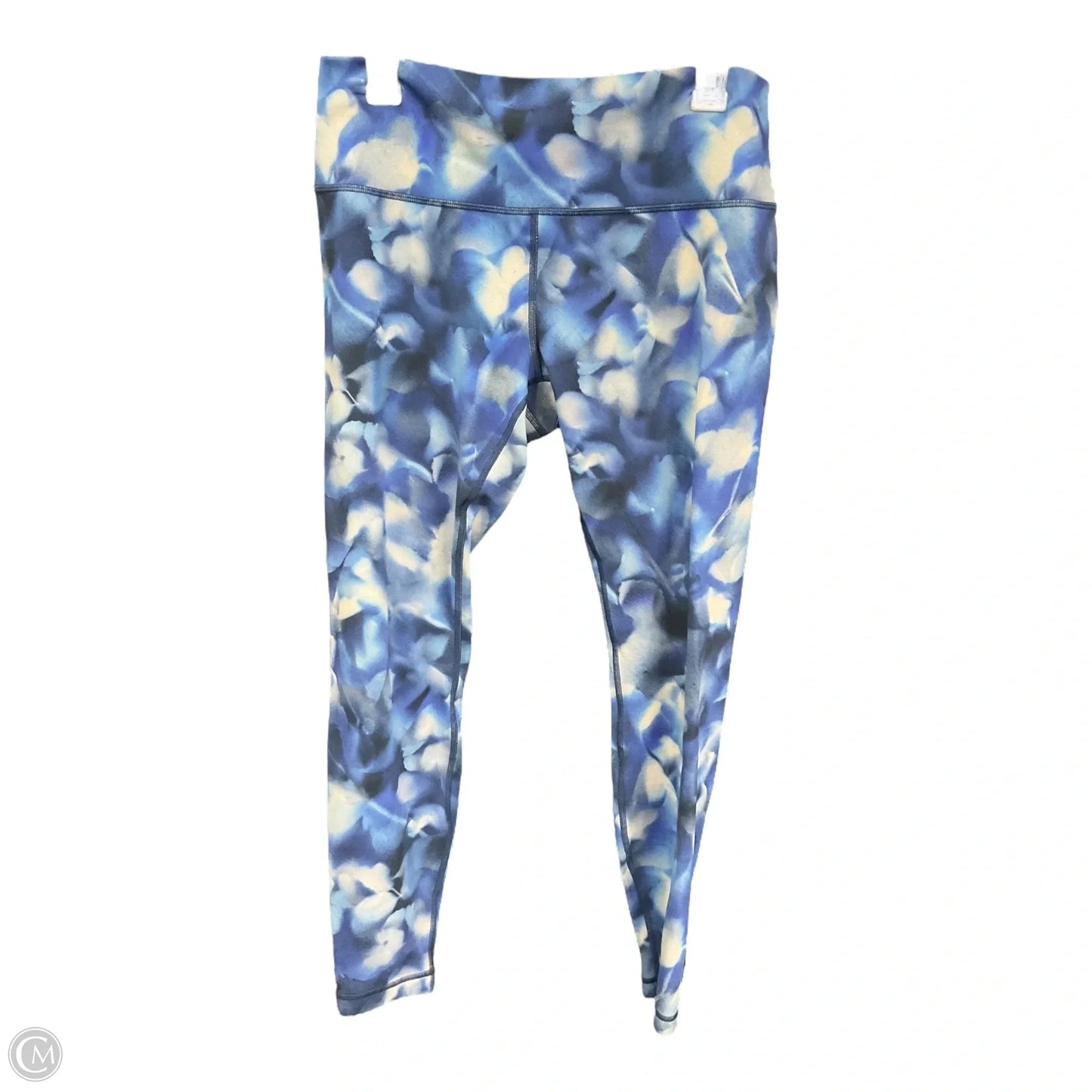 Athletic Leggings Capris By Lululemon In Blue, Size: 12