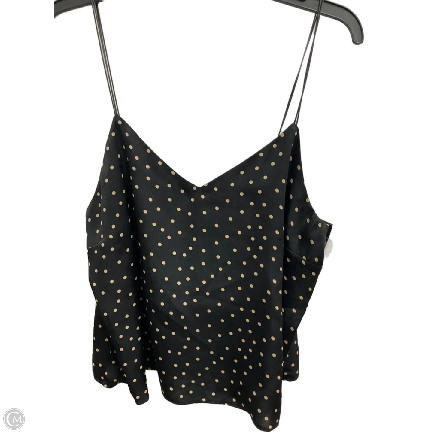 Blouse Sleeveless By Cmc In Polkadot Pattern, Size: L