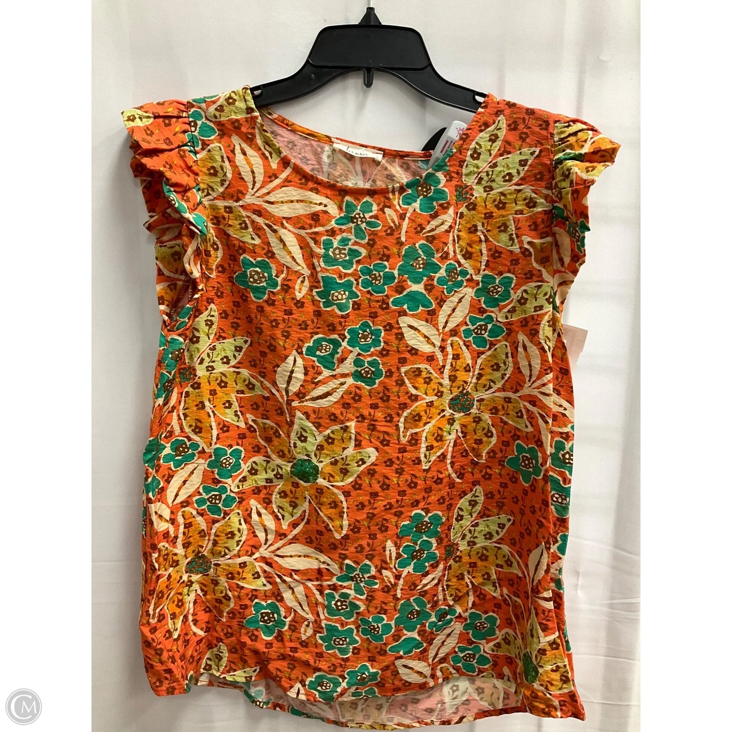 Top Sleeveless By Clothes Mentor In Floral Print, Size: M
