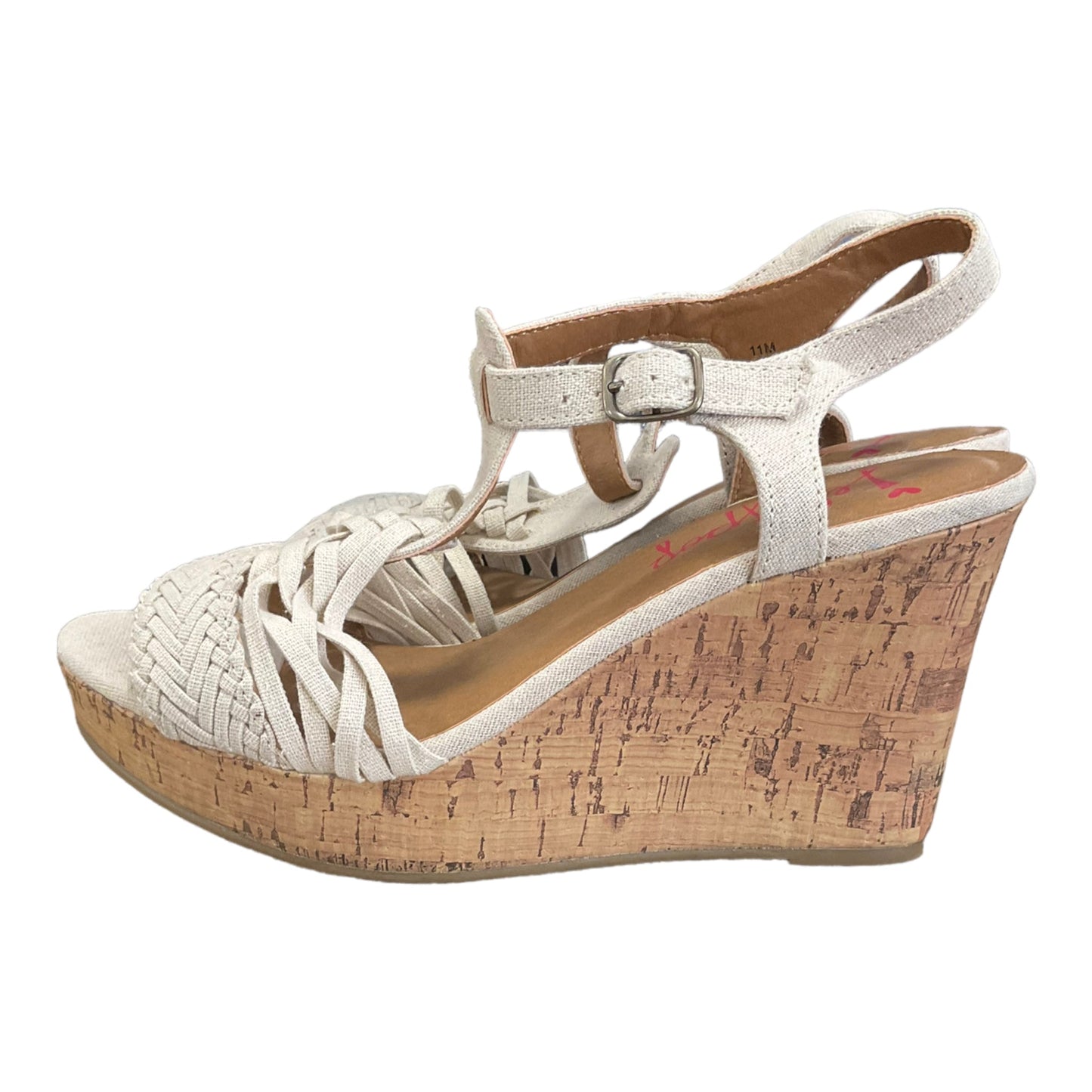 Sandals Heels Wedge By Jelly Pop  Size: 11