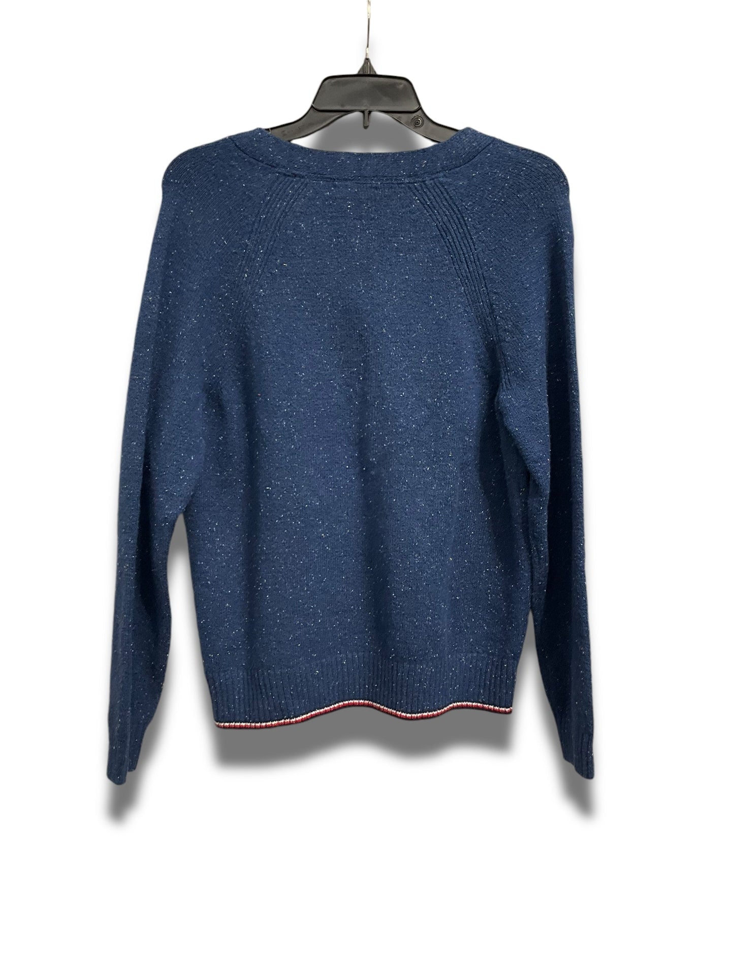 Top Long Sleeve By Tommy Hilfiger In Blue, Size: S