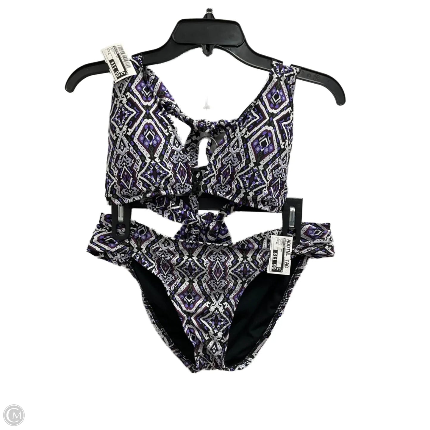 Swimsuit 2pc By Mossimo In Multi-colored, Size: Xl